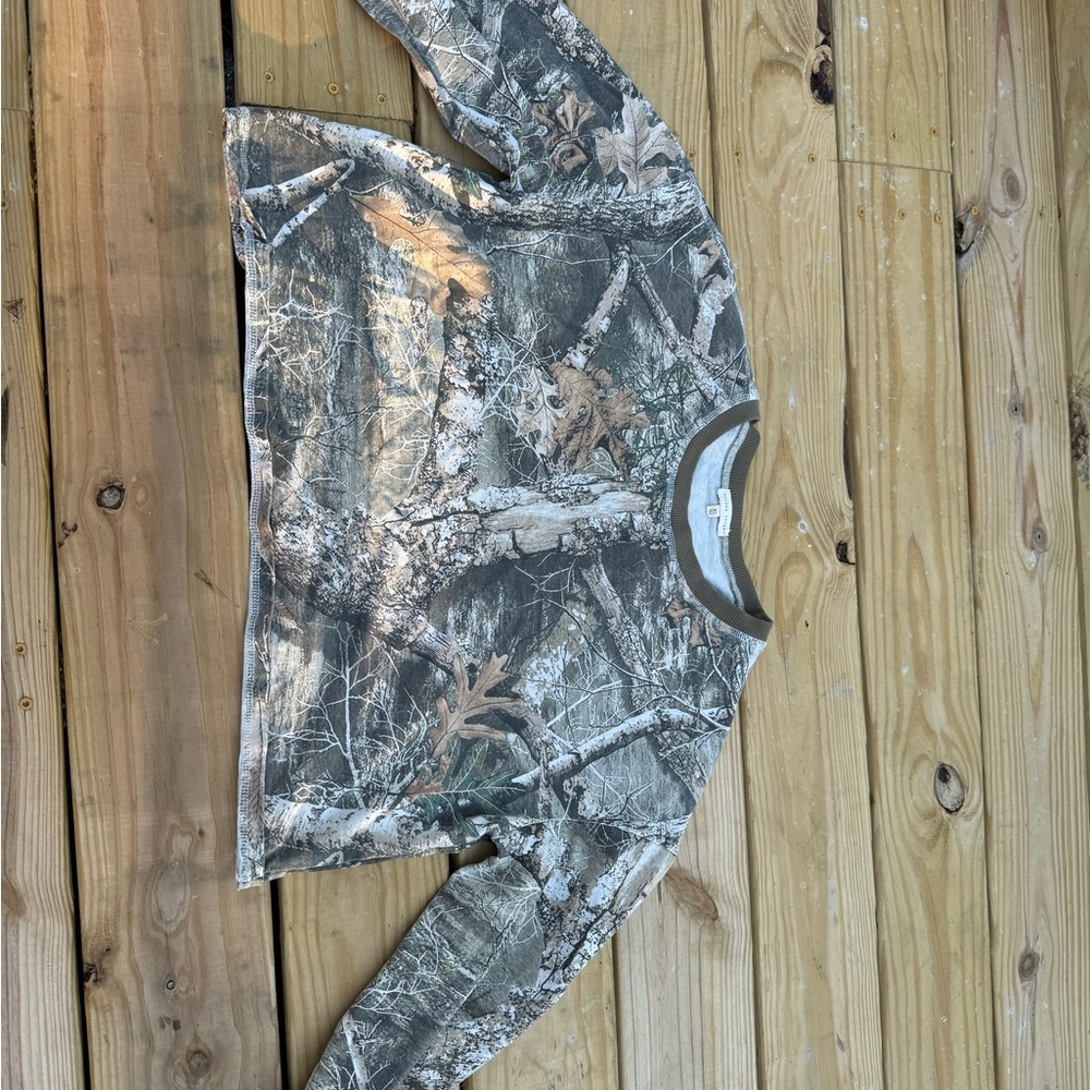 Camouflage Long Sleeve Kids Shirt